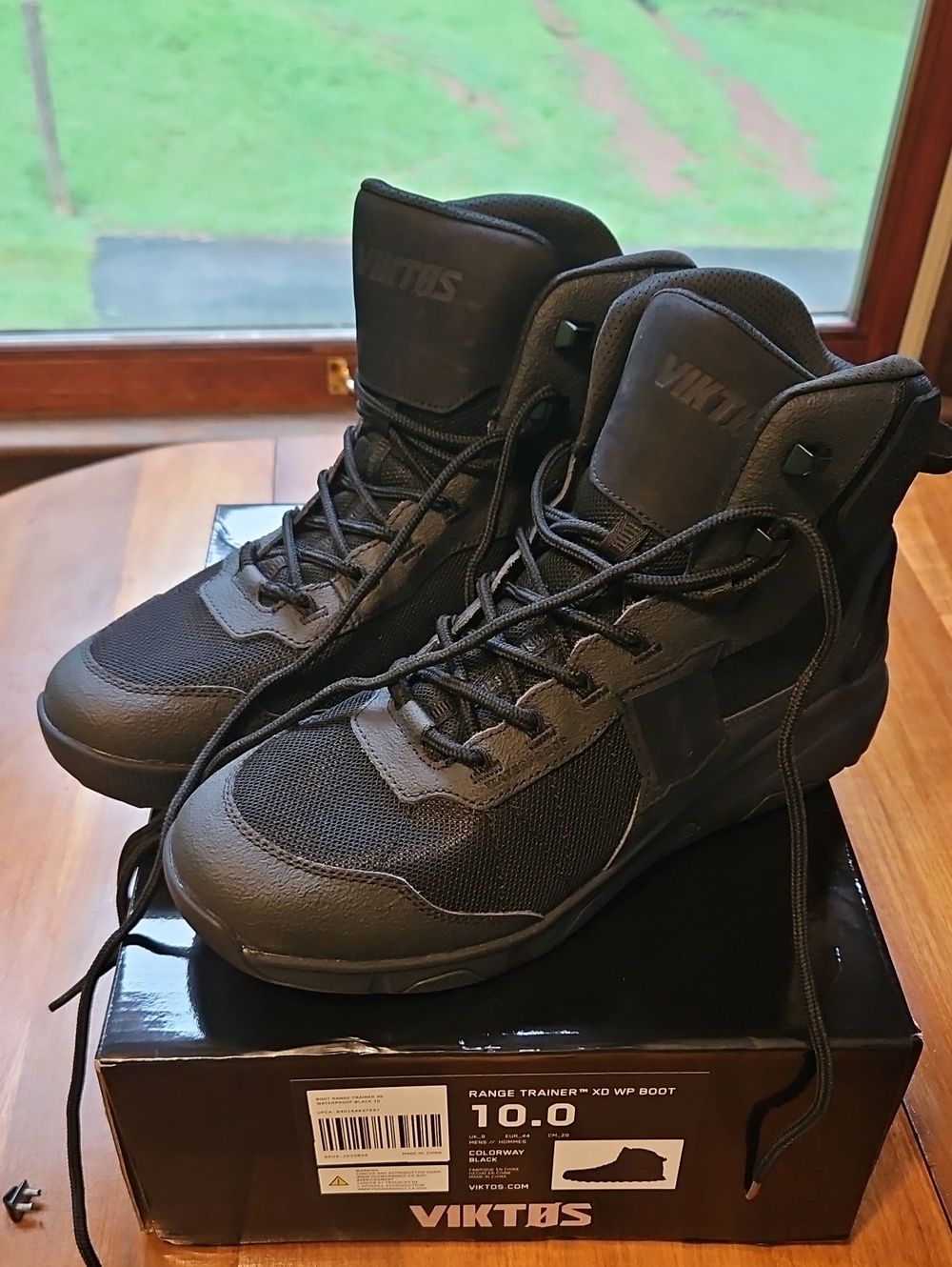 Viktos Men’s Black Range Trainer XD WP Boot